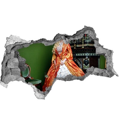 3d fali matrica lyuk a falban Királyi bál történelmi belső térben