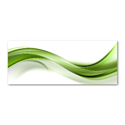 Akrilüveg fotó Zöld hullám
