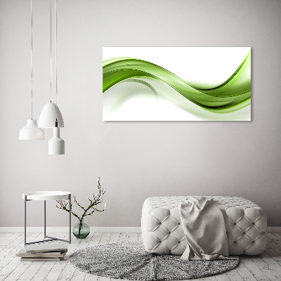 Akrilüveg fotó Zöld hullám