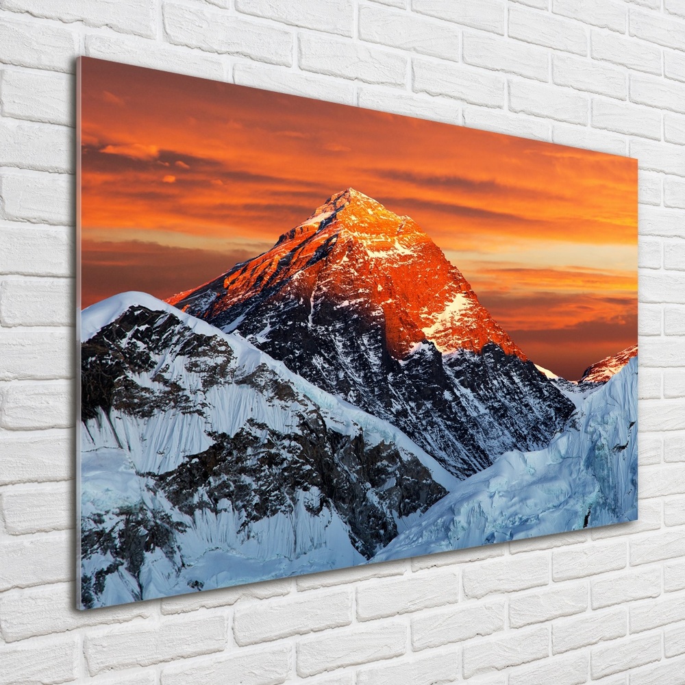 Akril üveg kép Everest summit
