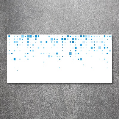 Akrilüveg fotó Kék négyzetek