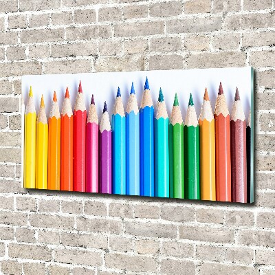Akrilüveg fotó Színes ceruzák
