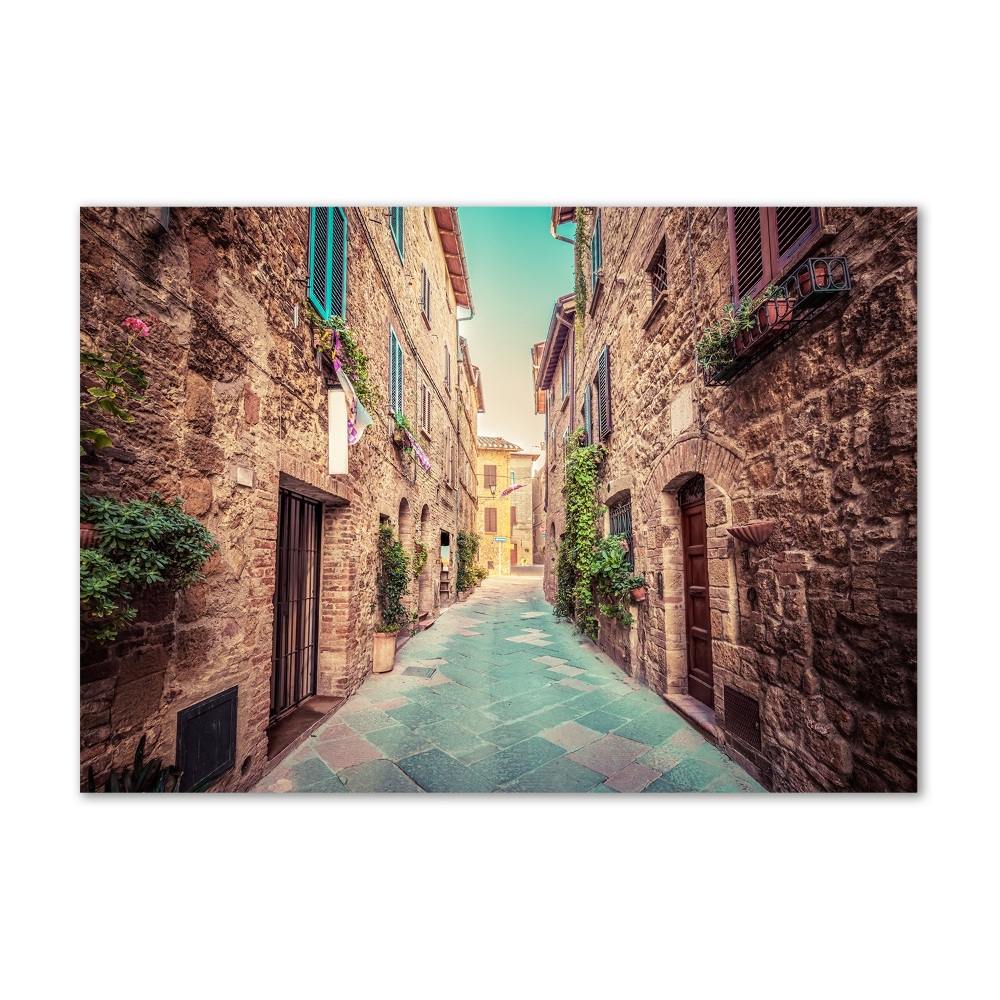 Akrilüveg fotó Olasz utcákon