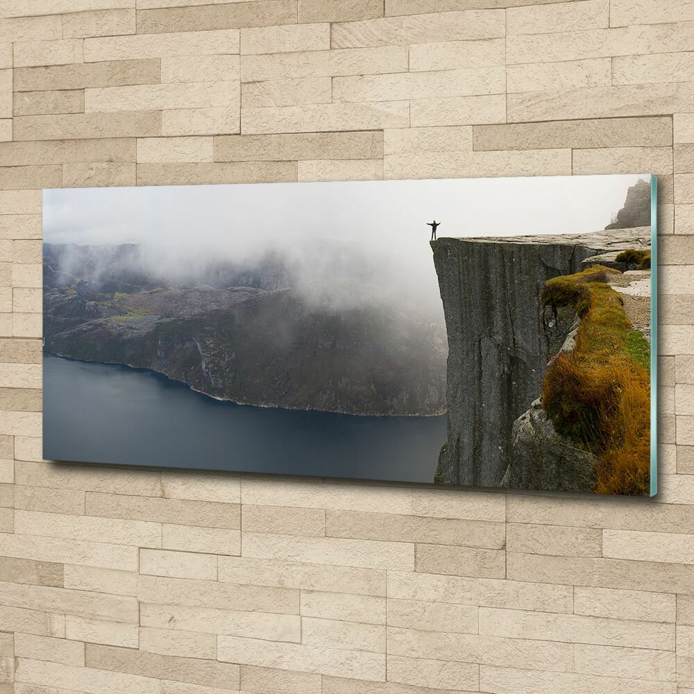 Akril üveg kép Norvég szikla