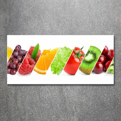 Akril üveg kép Gyümölcsök és zöldségek
