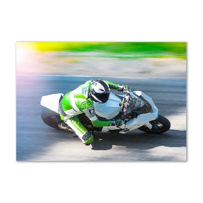 Akrilüveg fotó Motorkerékpár-verseny