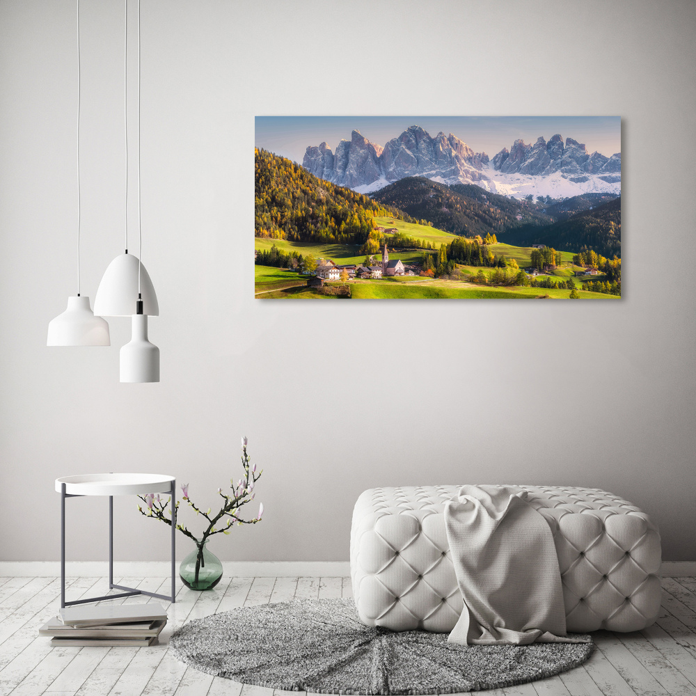 Akril üveg kép Panoráma a hegyek