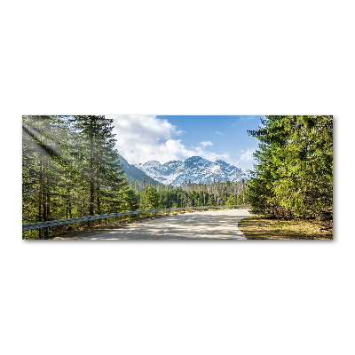 Akril üveg kép Road tatry