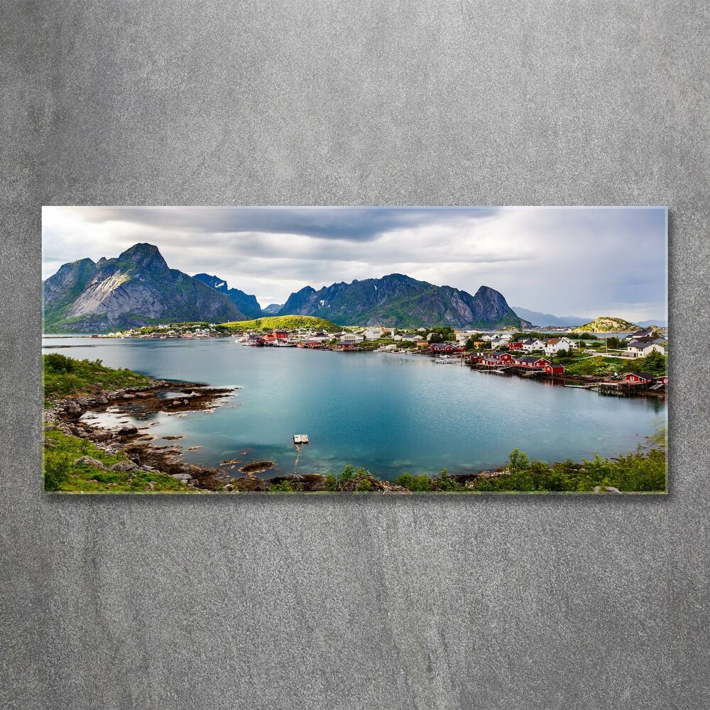 Akril üveg kép Lofoten norvégia