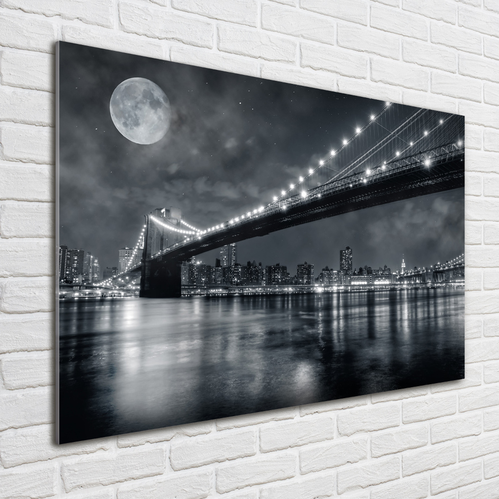 Akrilüveg fotó Brooklyn híd