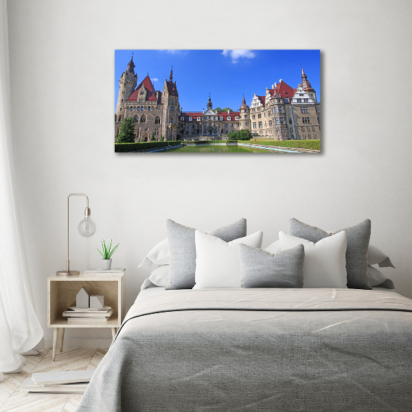 Akrilüveg fotó Lengyelország castle moszna