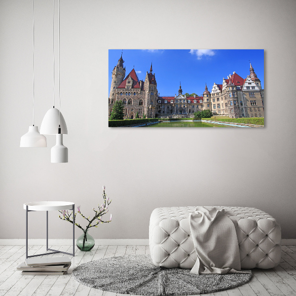 Akrilüveg fotó Lengyelország castle moszna