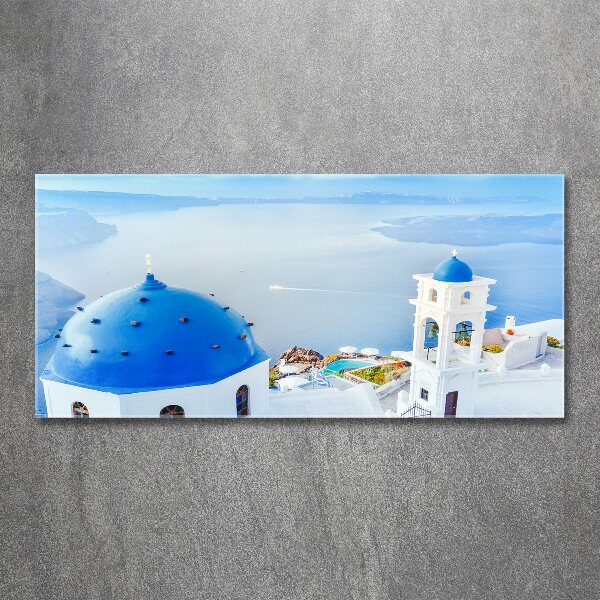 Akrilüveg fotó Santorini, görögország