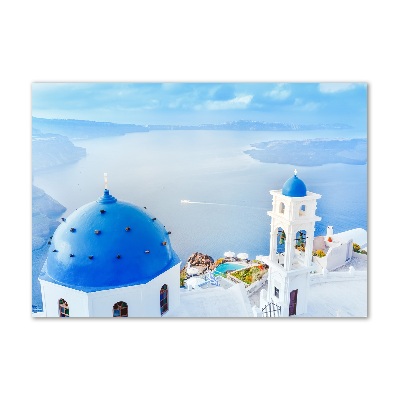 Akrilüveg fotó Santorini, görögország