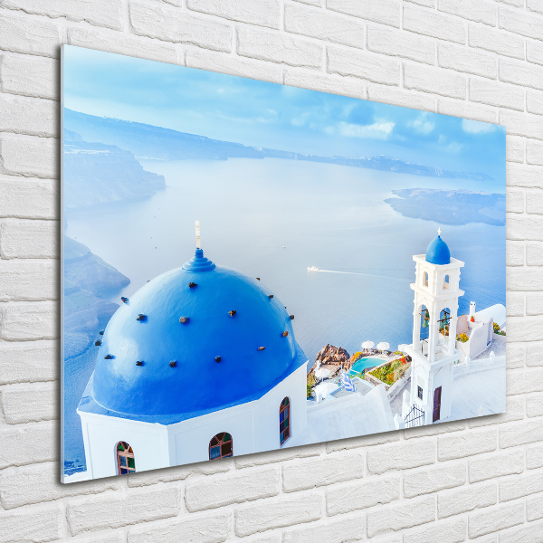 Akrilüveg fotó Santorini, görögország
