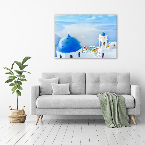 Akrilüveg fotó Santorini, görögország