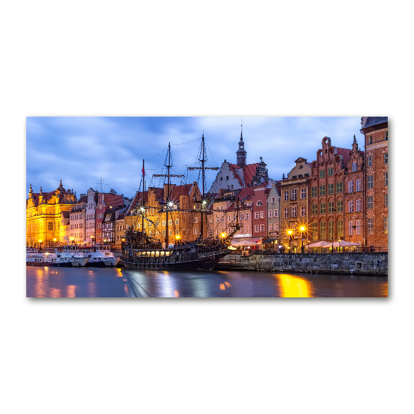 Akril üveg kép Gdansk lengyelország