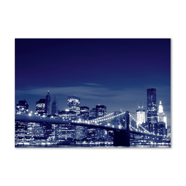 Akrilüveg fotó New york éjjel