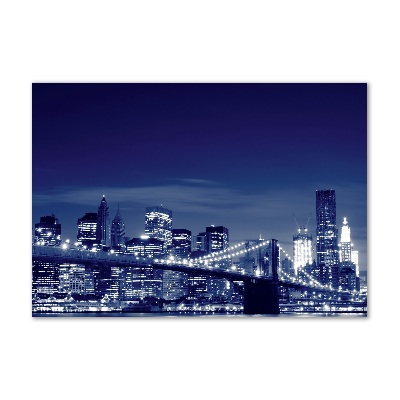 Akrilüveg fotó New york éjjel