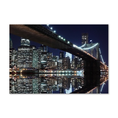 Akrilüveg fotó Brooklyn híd