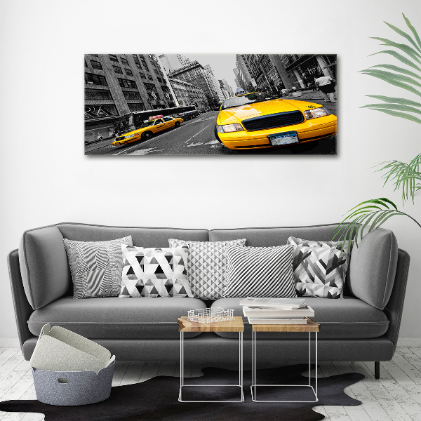 Akrilüveg fotó New york taxi