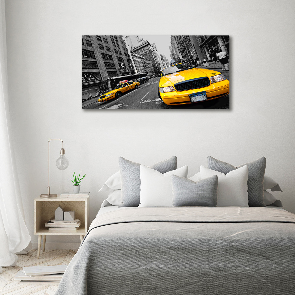 Akrilüveg fotó New york taxi