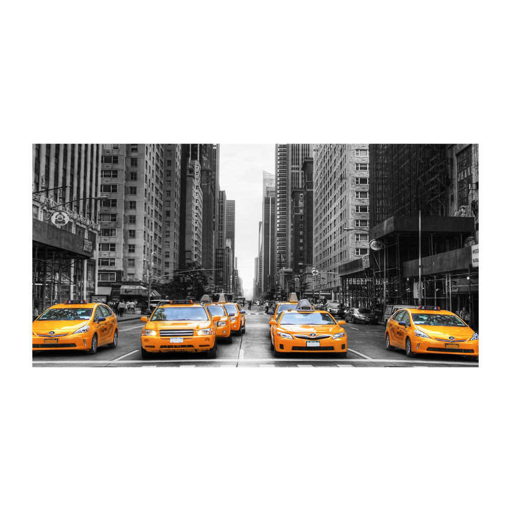 Akrilüveg fotó New york taxi