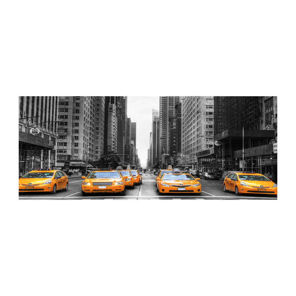 Akrilüveg fotó New york taxi