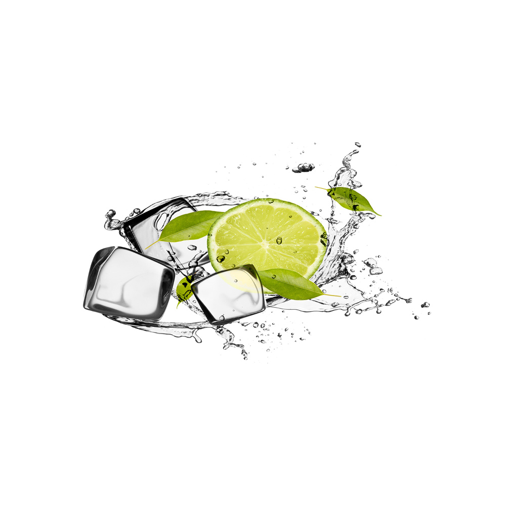 Akril üveg kép Lime jég