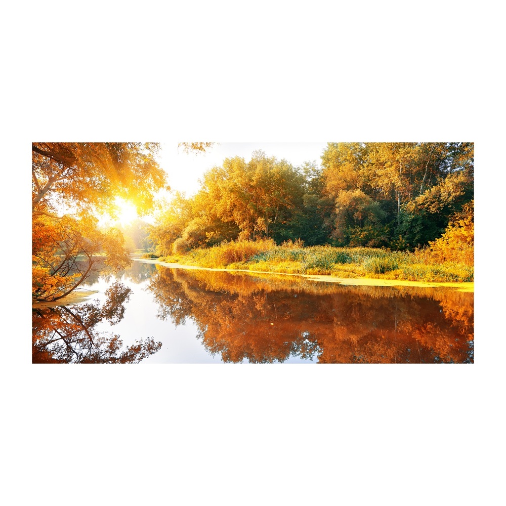 Akril üveg kép Folyó ősszel