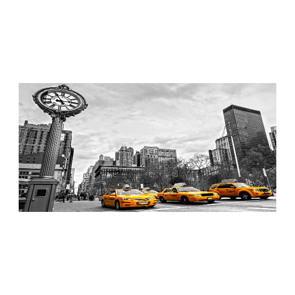 Akrilüveg fotó New york taxi