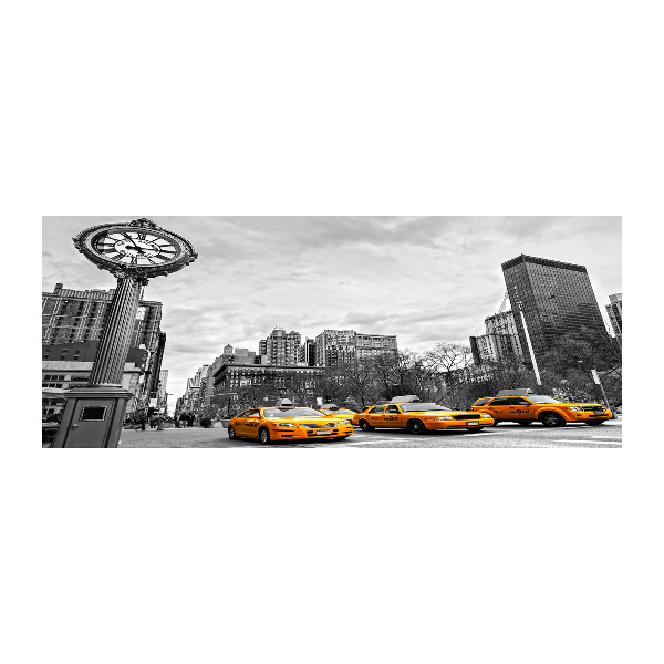 Akrilüveg fotó New york taxi