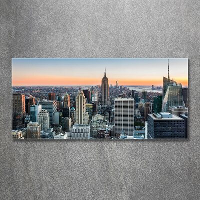 Akrilüveg fotó New york
