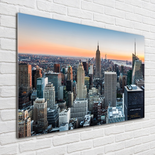 Akrilüveg fotó New york