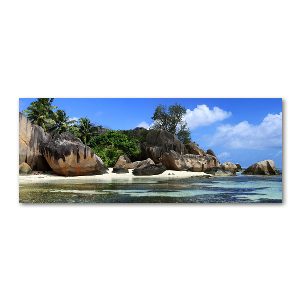 Akril üveg kép Seychelles panoráma