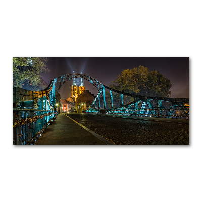 Akrilüveg fotó Bridge of lovers