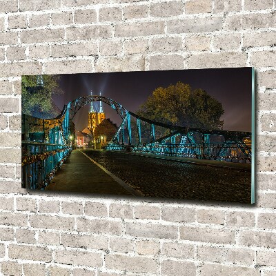 Akrilüveg fotó Bridge of lovers