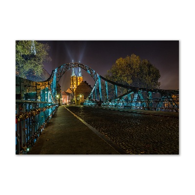 Akrilüveg fotó Bridge of lovers