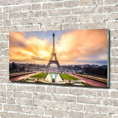 Akrilüveg fotó Párizsi eiffel-torony