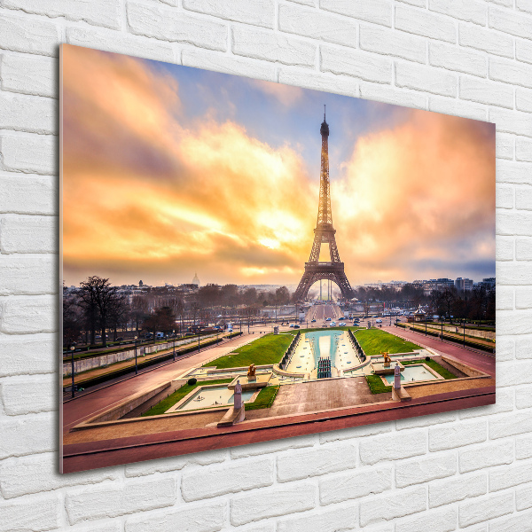 Akrilüveg fotó Párizsi eiffel-torony