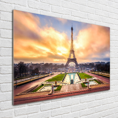 Akrilüveg fotó Párizsi eiffel-torony
