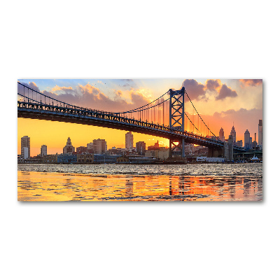 Akrilüveg fotó Bridge philadelphia