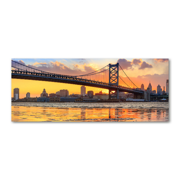 Akrilüveg fotó Bridge philadelphia
