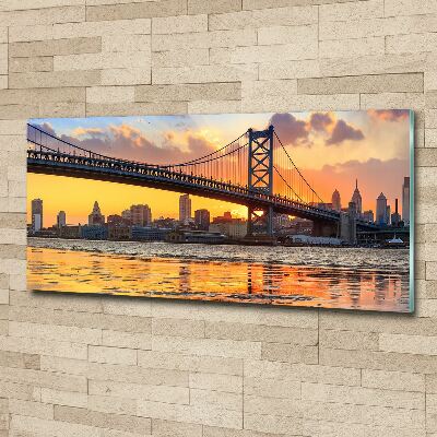 Akrilüveg fotó Bridge philadelphia