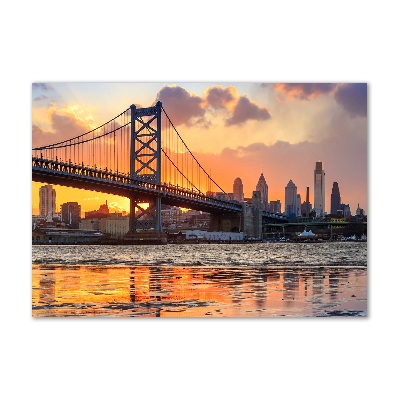 Akrilüveg fotó Bridge philadelphia