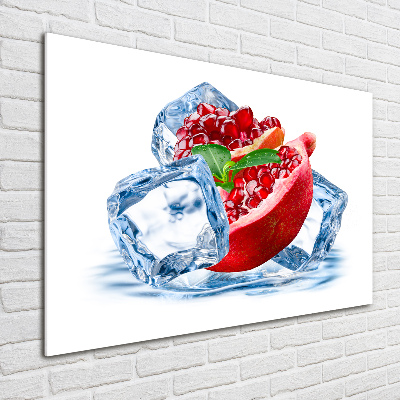 Akril üveg kép Gránátalma jég