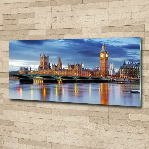 Akrilüveg fotó Thames london