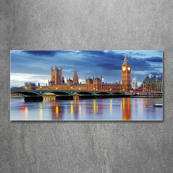 Akrilüveg fotó Thames london