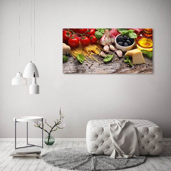 Akril üveg kép Olasz étel