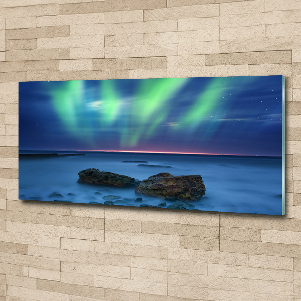 Akrilüveg fotó Aurora borealis